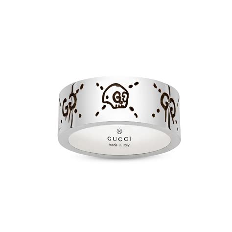 vintage gucci ring men's|Gucci ghost ring used.